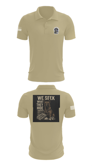 Short Sleeve Performance Polo, Narcotics K9, , Teamtime, Team time, sublimation, custom sports apparel, team uniforms, spirit wear, spiritwear, sports uniforms, custom shirts, team store, custom team store, fundraiser sports, apparel fundraiser