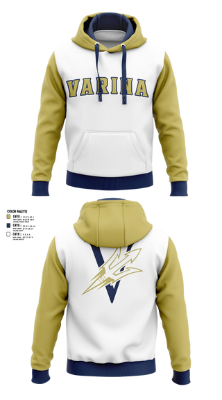 Hoodie, Varina, Track & Field, Teamtime, Team time, sublimation, custom sports apparel, team uniforms, spirit wear, spiritwear, sports uniforms, custom shirts, team store, custom team store, fundraiser sports, apparel fundraiser