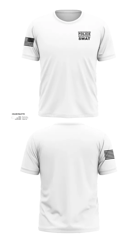 Old School Cotton Feel Shirt, Harrisonburg Police Department SWAT, , Teamtime, Team time, sublimation, custom sports apparel, team uniforms, spirit wear, spiritwear, sports uniforms, custom shirts, team store, custom team store, fundraiser sports, apparel fundraiser
