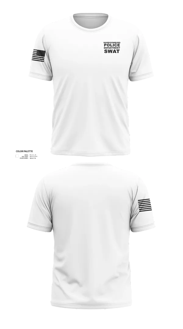 Old School Cotton Feel Shirt, Harrisonburg Police Department SWAT, , Teamtime, Team time, sublimation, custom sports apparel, team uniforms, spirit wear, spiritwear, sports uniforms, custom shirts, team store, custom team store, fundraiser sports, apparel fundraiser