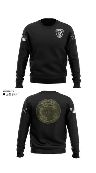 Crew Neck Sweatshirt, 1-200, National Guard, Teamtime, Team time, sublimation, custom sports apparel, team uniforms, spirit wear, spiritwear, sports uniforms, custom shirts, team store, custom team store, fundraiser sports, apparel fundraiser
