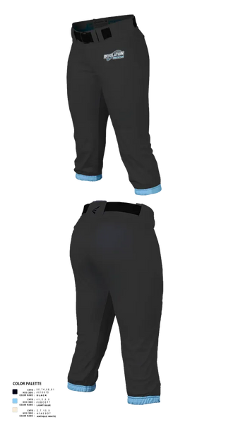 Softball Pants, Northampton Revolution, Softball, Teamtime, Team time, sublimation, custom sports apparel, team uniforms, spirit wear, spiritwear, sports uniforms, custom shirts, team store, custom team store, fundraiser sports, apparel fundraiser