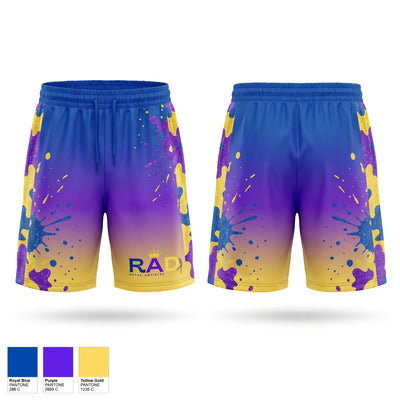 Royal Artistry Dance Athletic Shorts With Pockets - 1