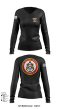 USS Rafael Peralta DDG 115 35678200 Women's Long Sleeve V-neck Shirt - 102