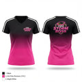 CSRA storm divas 6401032 Women's Short Sleeve V-neck Shirt - 1