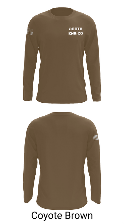 388TH ENG CO Long Sleeve Performance Shirt 6