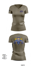 NJ State Police Women's Short Sleeve V-neck Shirt - 3