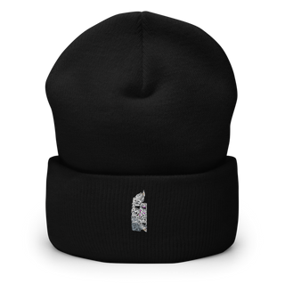 Burgundy Blazers Cuffed Beanie | Yupoong 1501KC