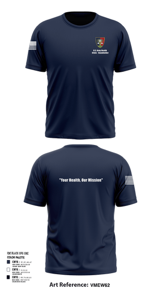 Short Sleeve Performance Shirt, U.S. Army Health Clinic - Baumholder, Army, Teamtime, Team time, sublimation, custom sports apparel, team uniforms, spirit wear, spiritwear, sports uniforms, custom shirts, team store, custom team store, fundraiser sports, apparel fundraiser
