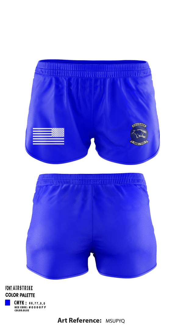 Ranger Panties, VAQ-139 Cougars, Navy, Teamtime, Team time, sublimation, custom sports apparel, team uniforms, spirit wear, spiritwear, sports uniforms, custom shirts, team store, custom team store, fundraiser sports, apparel fundraiser