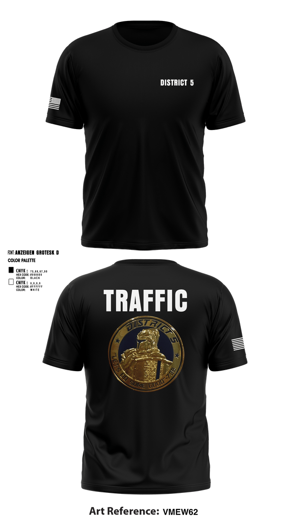 Short Sleeve Performance Shirt, District 5 CSO, Police, Teamtime, Team time, sublimation, custom sports apparel, team uniforms, spirit wear, spiritwear, sports uniforms, custom shirts, team store, custom team store, fundraiser sports, apparel fundraiser