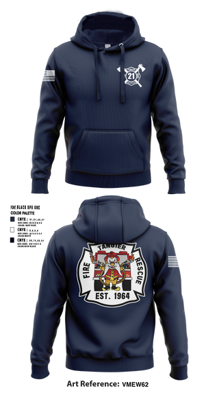 Hoodie, TANGIER VOL FIRE DEPT, , Teamtime, Team time, sublimation, custom sports apparel, team uniforms, spirit wear, spiritwear, sports uniforms, custom shirts, team store, custom team store, fundraiser sports, apparel fundraiser