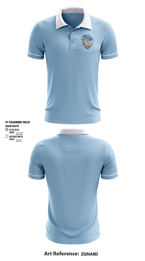 Short Sleeve Performance Polo, FALCONS, Men's Basketball, Teamtime, Team time, sublimation, custom sports apparel, team uniforms, spirit wear, spiritwear, sports uniforms, custom shirts, team store, custom team store, fundraiser sports, apparel fundraiser