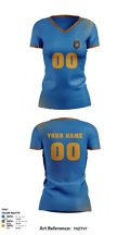 Oklahoma Zotung Volleyball Club 98081818 Women's Short Sleeve V-neck Shirt - 1