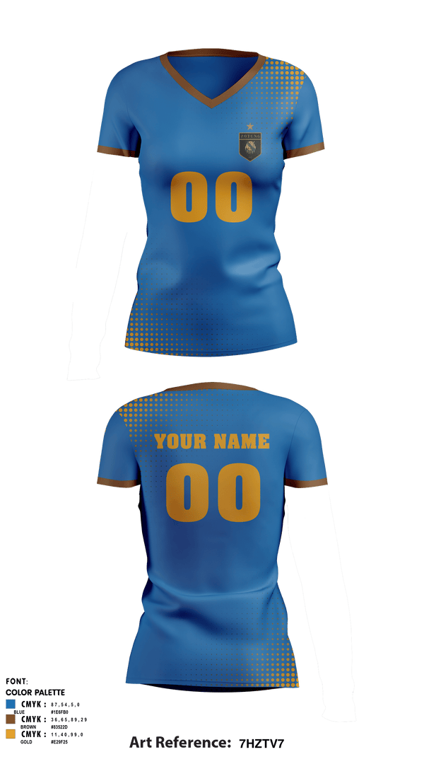 Women's Short Sleeve Vneck Shirt, Oklahoma Zotung Volleyball Club, Women's Volleyball, Teamtime, Team time, sublimation, custom sports apparel, team uniforms, spirit wear, spiritwear, sports uniforms, custom shirts, team store, custom team store, fundraiser sports, apparel fundraiser