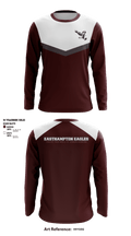 Easthampton Eagles Youth Football & Cheerleading 45925970 Long Sleeve Performance Shirt - 1