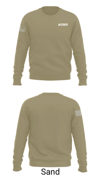 Crew Neck Sweatshirt, ACSO, Police, Teamtime, Team time, sublimation, custom sports apparel, team uniforms, spirit wear, spiritwear, sports uniforms, custom shirts, team store, custom team store, fundraiser sports, apparel fundraiser