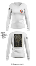 MCSFR RAS 3147834 Women's Long Sleeve V-neck Shirt - 2