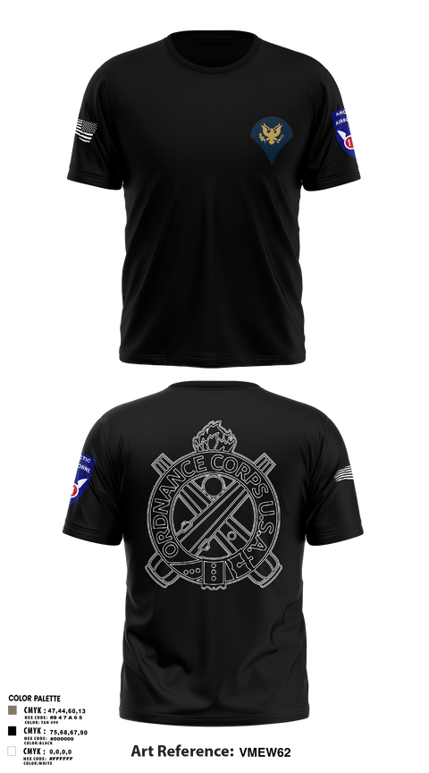 Old School Cotton Feel Shirt, 205TH MOD, Army, Teamtime, Team time, sublimation, custom sports apparel, team uniforms, spirit wear, spiritwear, sports uniforms, custom shirts, team store, custom team store, fundraiser sports, apparel fundraiser