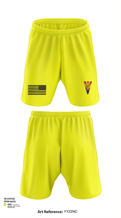 Arizona Underwater Explorers 16457471 Athletic Shorts With Pockets - 42