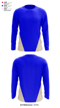 Clinton Cardinals 48625086 Long Sleeve Performance Shirt - 2