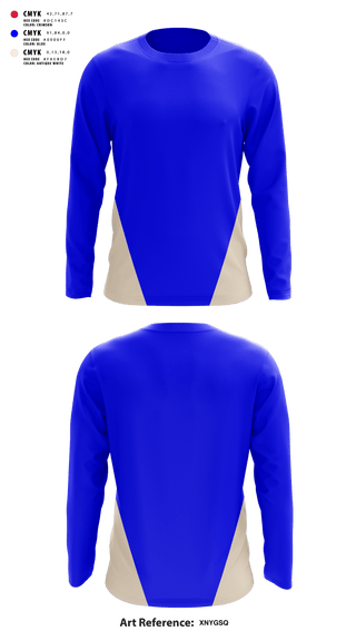 Long Sleeve Performance Shirt, Clinton Cardinals, Track & Field, Teamtime, Team time, sublimation, custom sports apparel, team uniforms, spirit wear, spiritwear, sports uniforms, custom shirts, team store, custom team store, fundraiser sports, apparel fundraiser