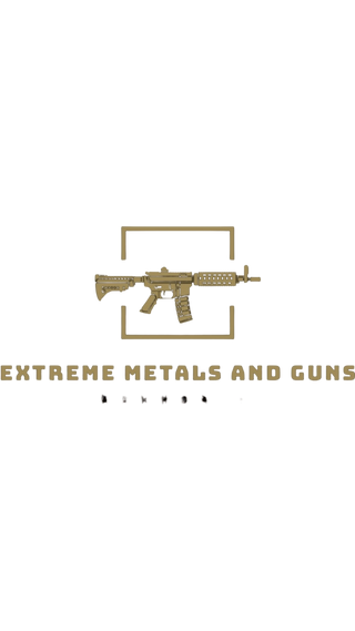 Extreme Metals and Guns 39947624 Stainless Steel Water Bottle with a Straw Lid