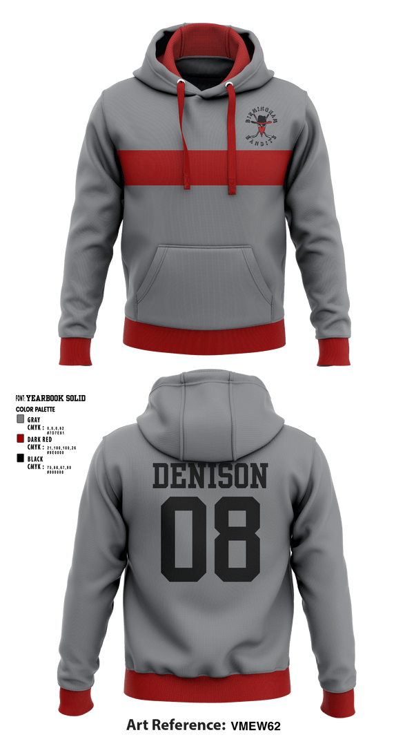 Hoodie, Birmingham Bandits, Ice Hockey, Teamtime, Team time, sublimation, custom sports apparel, team uniforms, spirit wear, spiritwear, sports uniforms, custom shirts, team store, custom team store, fundraiser sports, apparel fundraiser