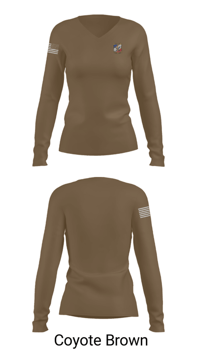 AFWTF 70505600 Women's Long Sleeve V-neck Shirt - 16