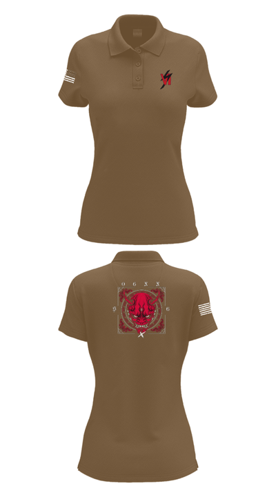 3d SGX 10101271 Women's Short Sleeve Performance Polo  - 15