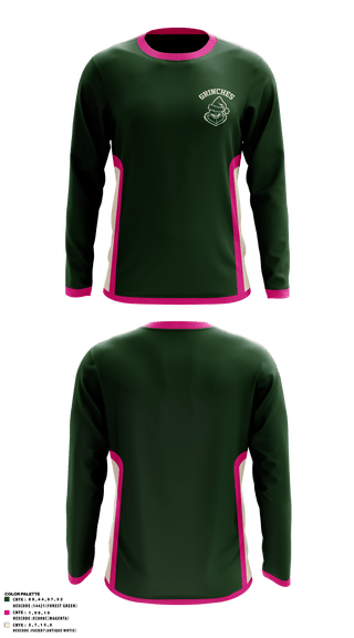 Long Sleeve Performance Shirt, Grinches, Men's Basketball, Teamtime, Team time, sublimation, custom sports apparel, team uniforms, spirit wear, spiritwear, sports uniforms, custom shirts, team store, custom team store, fundraiser sports, apparel fundraiser