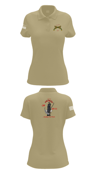 Women's Short Sleeve Performance Polo, , Army, Teamtime, Team time, sublimation, custom sports apparel, team uniforms, spirit wear, spiritwear, sports uniforms, custom shirts, team store, custom team store, fundraiser sports, apparel fundraiser