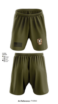 1st Platoon, 423 TC 69151656 Athletic Shorts With Pockets - 1
