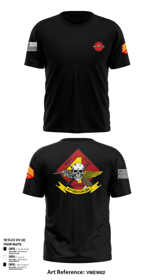 Short Sleeve Performance Shirt, 4th Recon Delta Company, Marines, Teamtime, Team time, sublimation, custom sports apparel, team uniforms, spirit wear, spiritwear, sports uniforms, custom shirts, team store, custom team store, fundraiser sports, apparel fundraiser