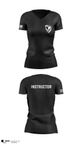 LRAFB Combatives 9213749 Women's Short Sleeve V-neck Shirt - 1