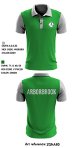 Arborbrook Christian Academy Falcons 15846524 Short Sleeve Performance Polo - 1