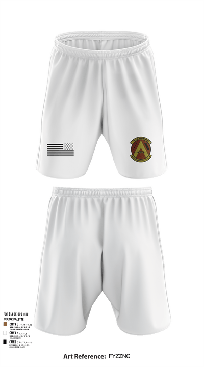 340th Flying Training Group 94922399 Athletic Shorts With Pockets - 3