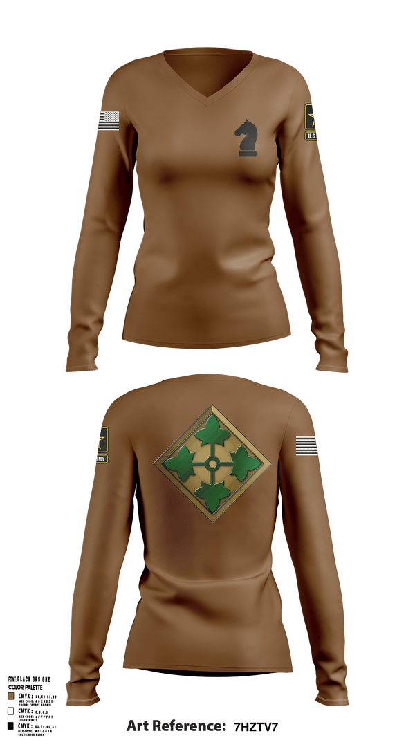 Women's Long Sleeve Vneck Shirt, Oregon EMS4th ID Iron HorseOregon EMS, , Teamtime, Team time, sublimation, custom sports apparel, team uniforms, spirit wear, spiritwear, sports uniforms, custom shirts, team store, custom team store, fundraiser sports, apparel fundraiser