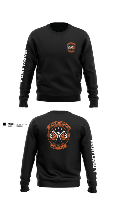 Bikers For Cause Foundation 91283593 Crew Neck Sweatshirt - 4