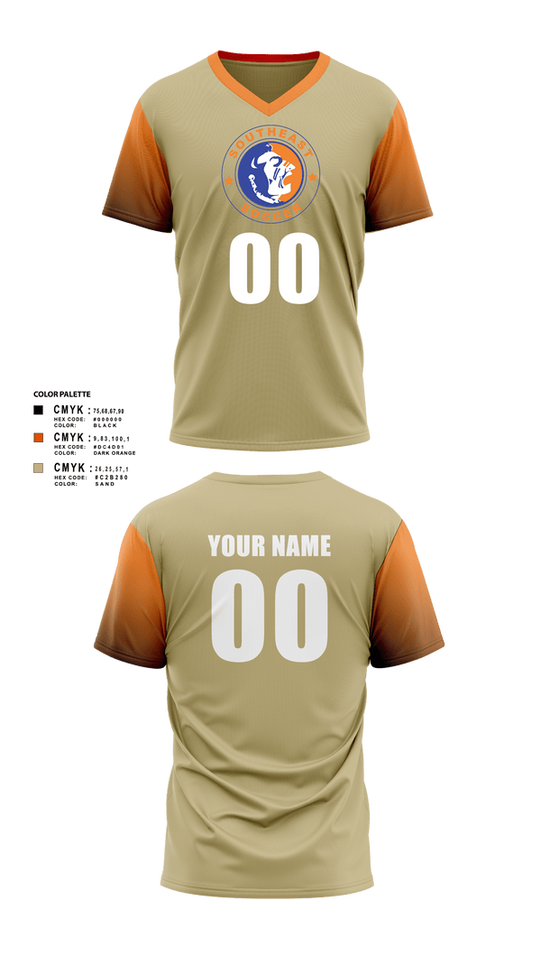 Mens Soccer Jersey, Southeast Soccer, Men's Soccer, Teamtime, Team time, sublimation, custom sports apparel, team uniforms, spirit wear, spiritwear, sports uniforms, custom shirts, team store, custom team store, fundraiser sports, apparel fundraiser