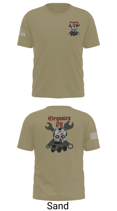 Organics plt 62545890 Short Sleeve Performance Shirt - 96