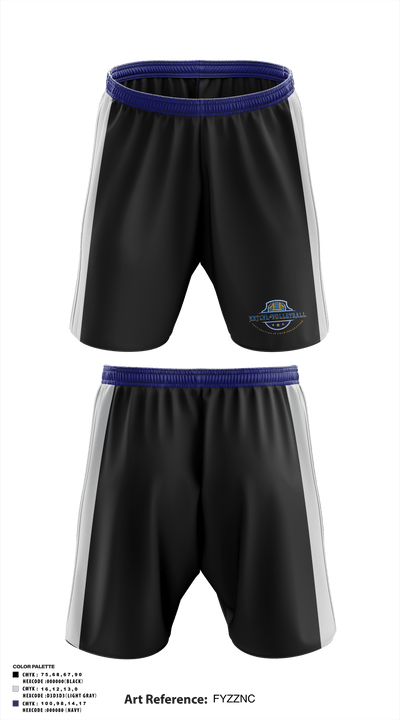 NXTLVLVOLLEYBALL 43813663 Athletic Shorts With Pockets - 1