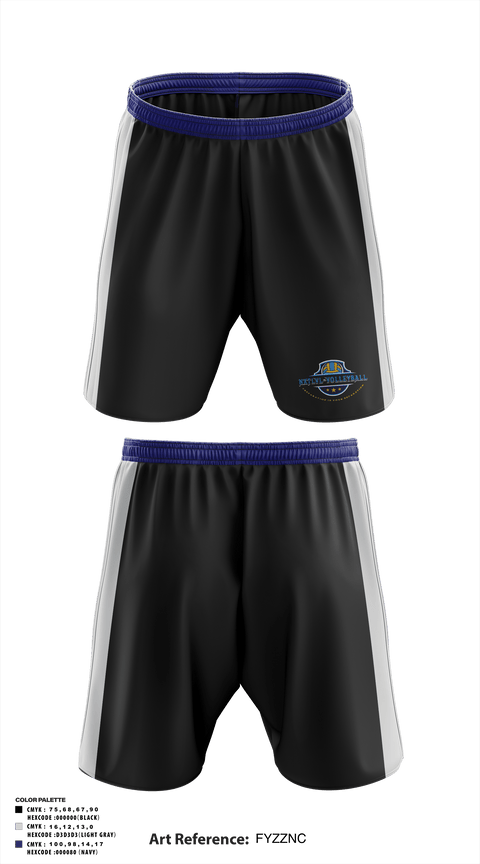 Athletic Shorts With Pockets, NXTLVLVOLLEYBALL, Men's Volleyball, Teamtime, Team time, sublimation, custom sports apparel, team uniforms, spirit wear, spiritwear, sports uniforms, custom shirts, team store, custom team store, fundraiser sports, apparel fundraiser