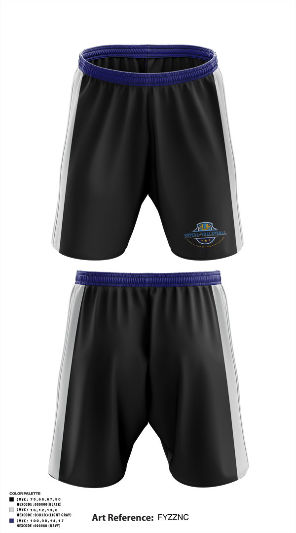 Athletic Shorts With Pockets, NXTLVLVOLLEYBALL, Men's Volleyball, Teamtime, Team time, sublimation, custom sports apparel, team uniforms, spirit wear, spiritwear, sports uniforms, custom shirts, team store, custom team store, fundraiser sports, apparel fundraiser