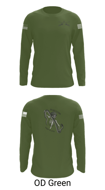 Q Troop 4/278th 47138510 Long Sleeve Performance Shirt - 46
