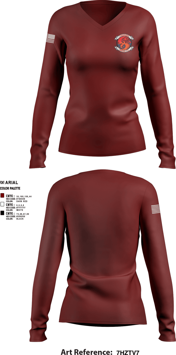 Women's Long Sleeve Vneck Shirt, MWSS-172 Medical, Navy, Teamtime, Team time, sublimation, custom sports apparel, team uniforms, spirit wear, spiritwear, sports uniforms, custom shirts, team store, custom team store, fundraiser sports, apparel fundraiser