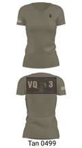 VQ-3 DET TRVS 52792969 Women's Short Sleeve V-neck Shirt - 65