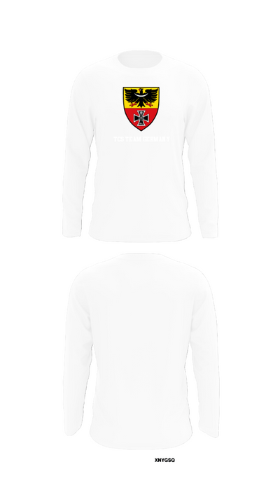 TCS Team Germany 82718628 Long Sleeve Performance Shirt - 8