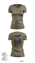 Fort Bliss DENTAC 45605501 Women's Short Sleeve V-neck Shirt - 2