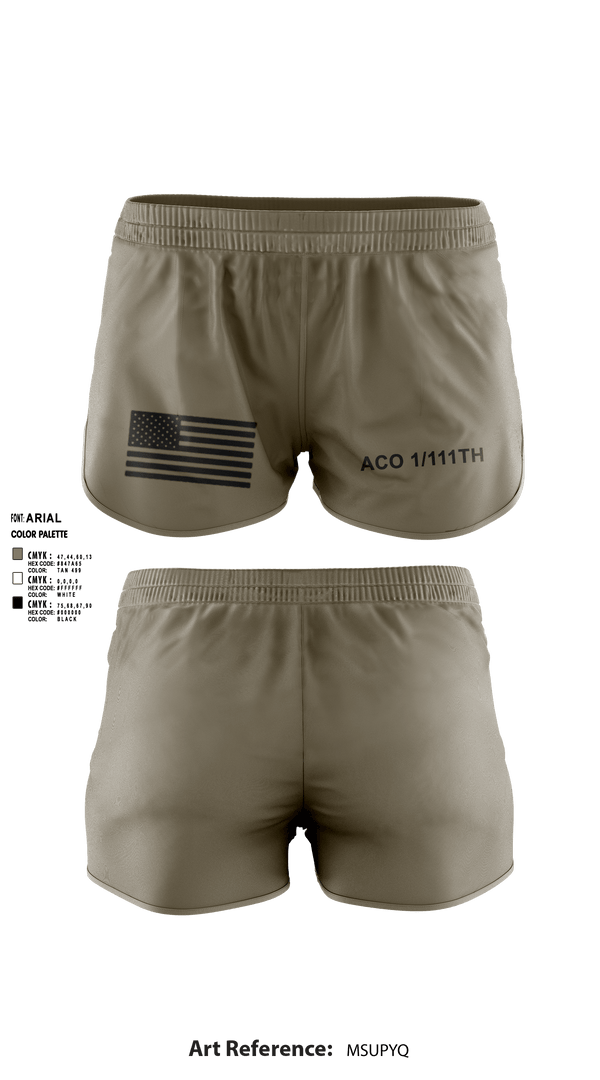 Ranger Panties, Aco 1/111th, , Teamtime, Team time, sublimation, custom sports apparel, team uniforms, spirit wear, spiritwear, sports uniforms, custom shirts, team store, custom team store, fundraiser sports, apparel fundraiser